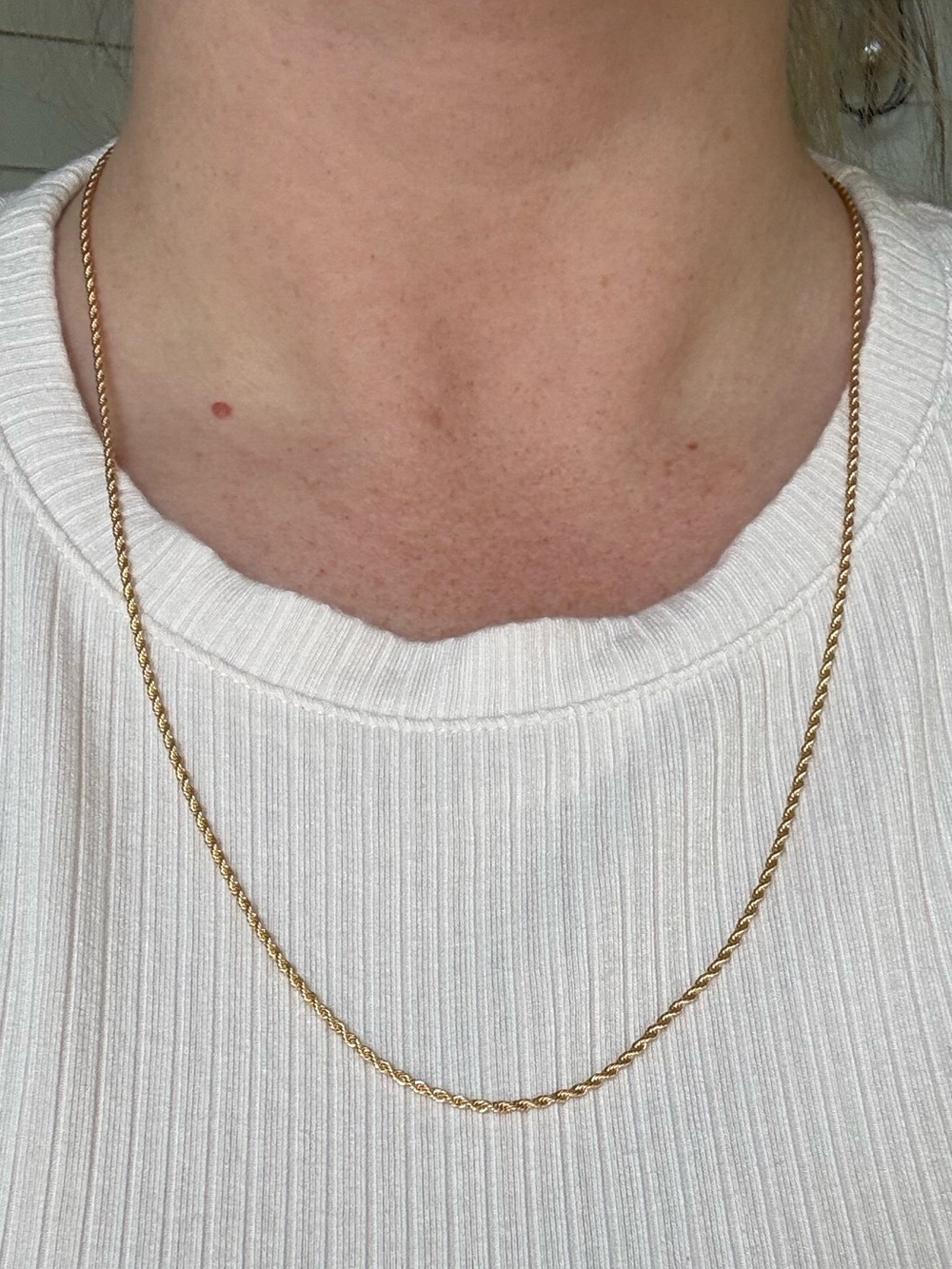 Classic GP Rope Chain Necklace - Picture 3 of 10
